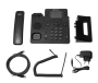 ФЛАТ-ПРО FLAT-PHONE B6P/RU, IP-телефон (6 SIP-аккаунтов, 2 порта 10/100/1000BASE-T (RJ-45), ЖК-дисплей, PoE, адаптер питания 220В, РЕЕСТР)